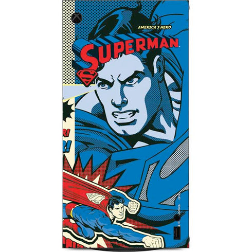 DC Comics Superman America's Hero XBox Series X Digital Edition Console Skin